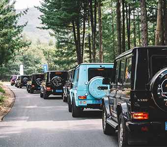 业乔奔驰G级车原始森林穿越之旅一触即发